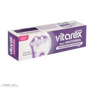 [COS-00239] VITAREX WHITENING TOOTHPASTE 100 GM